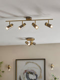 John Lewis Obi spotlight wall light matt nickel gold - British product