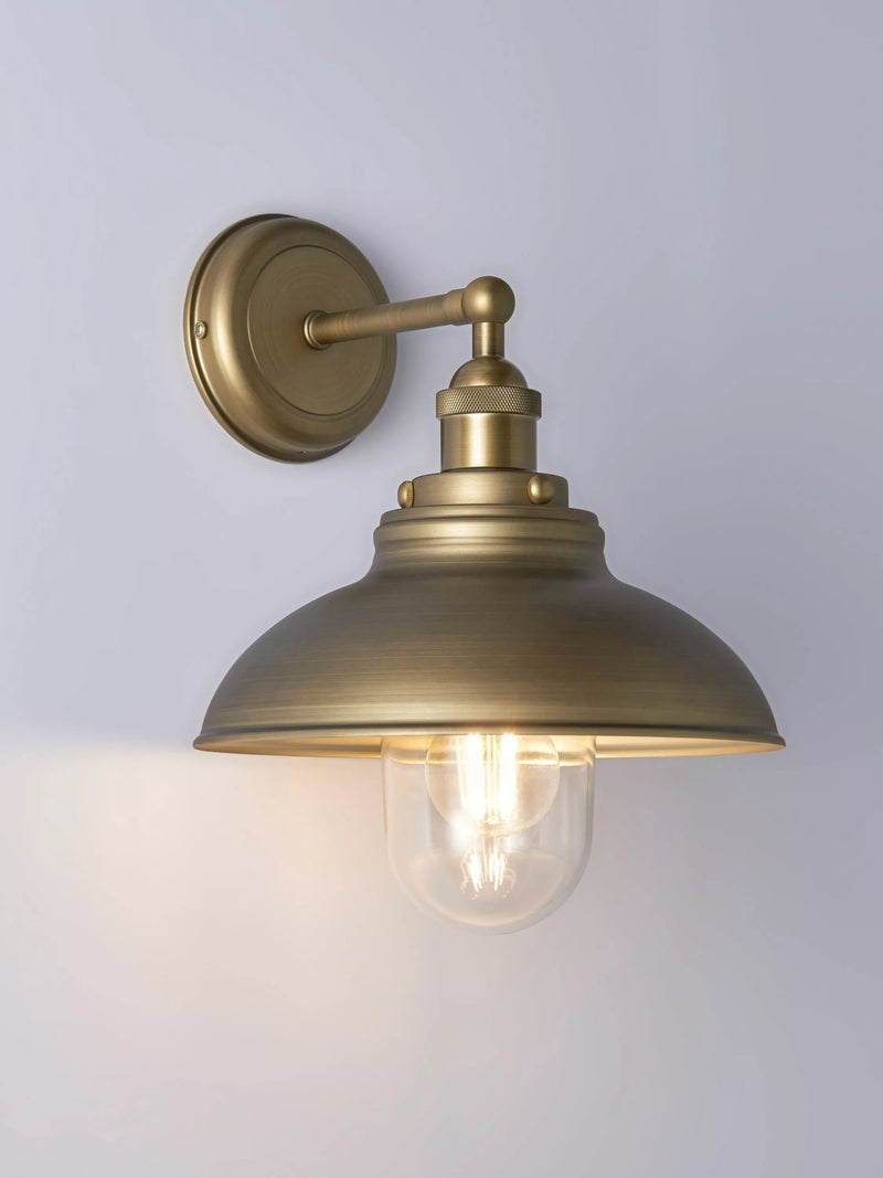 John Lewis Baldwin outdoor wall light dark antique brass (British brand)