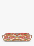 Morris & Co. large handled melamine tray with Strawberry Thief design, imported from the UK