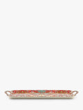 Morris & Co. large handled melamine tray with Strawberry Thief design, imported from the UK