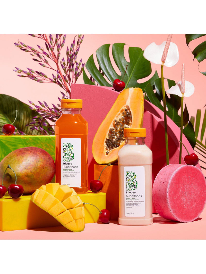 Briogeo conditioner mango cherry variant 369ml, imported from the USA