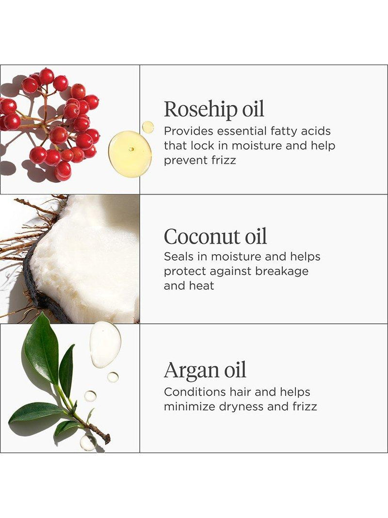 Briogeo Farewell Frizz Rosehip, Argan and Coconut Rosarco Milk Leave-In Conditioning Spray 147ml - British product