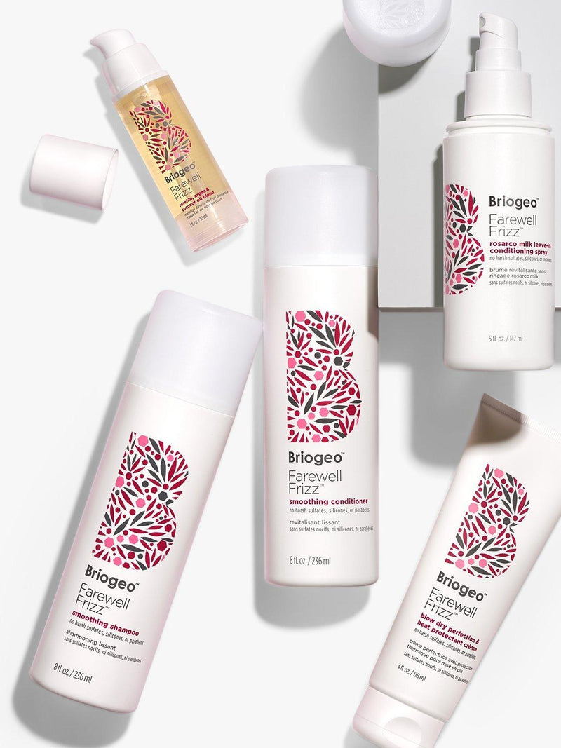 Briogeo Farewell Frizz rosehip argan coconut smoothing conditioner 236ml - British product