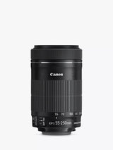 John Lewis Canon EF-S 55-250mm f/4-5.6 IS STM Telephoto Lens- Buy online at McGrocer