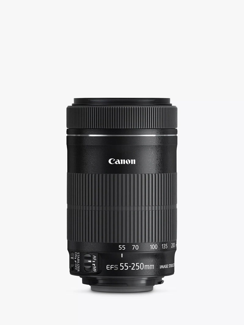 Canon telephoto lens 55-250mm f/4-5.6 IS STM, imported from the UK