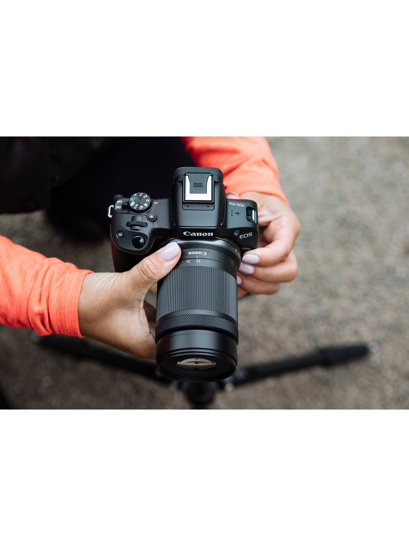 Canon RF-S 55-210mm f5-7.1 IS STM lens (British brand)