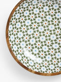 John Lewis serving bowl with Lisbon tile print, 38cm in mango wood, UK version