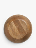 John Lewis serving bowl with Lisbon tile print, 38cm in mango wood, UK version