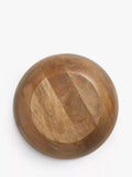 John Lewis serving bowl with Lisbon tile print, 38cm in mango wood, UK version