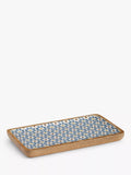 John Lewis mango wood platter with Lisbon tile pattern, UK version
