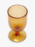 John Lewis amber bubble wine glass 345ml, UK version