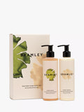 Bramley hand care gift set with lavender, geranium, and petitgrain essential oils, 250ml bottles - British product