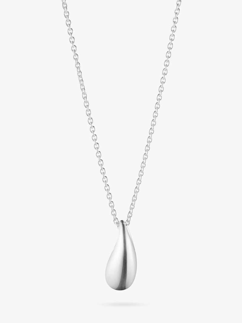 Georg Jensen Reflect Drop pendant necklace silver, British brand