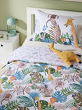 John Lewis kids' reversible safari duvet cover and pillowcase set, UK version