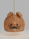 John Lewis bunny rattan ceiling shade 25x30cm, UK version