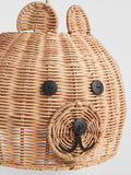 John Lewis bear rattan ceiling shade 42cm, imported from the UK
