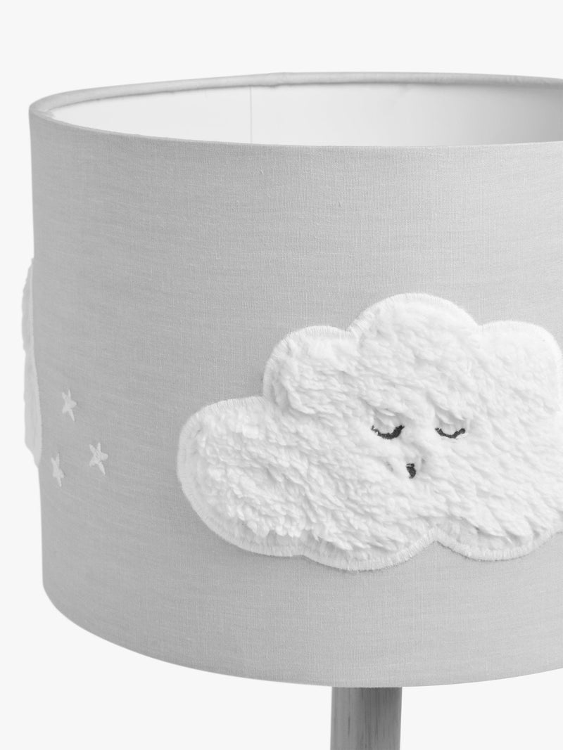 John Lewis lampshade embroidered cloud 25cm, UK version