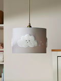 John Lewis lampshade embroidered cloud 25cm, UK version