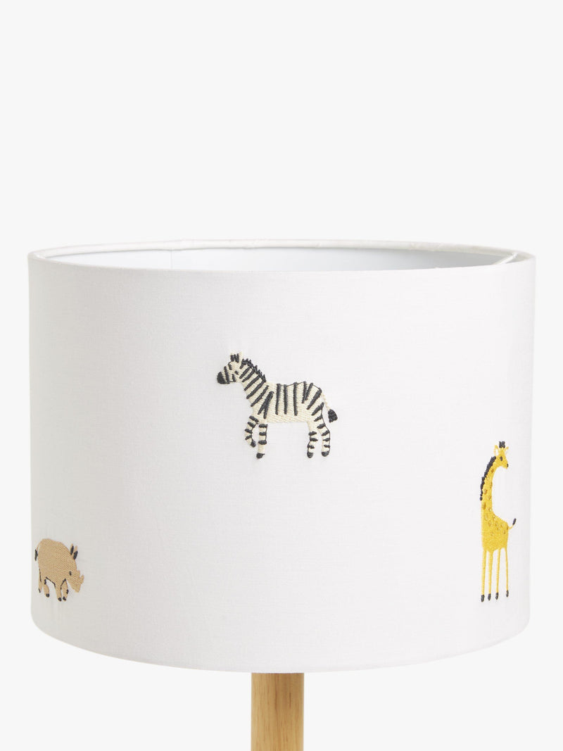 John Lewis embroidered safari lampshade 25cm - British product