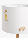 John Lewis embroidered safari lampshade 25cm - British product