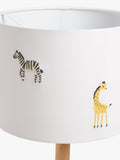 John Lewis embroidered safari lampshade 25cm - British product