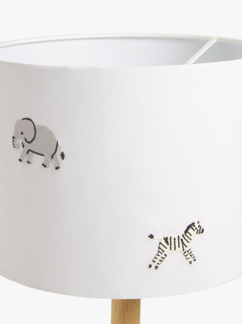 John Lewis embroidered safari lampshade 25cm - British product