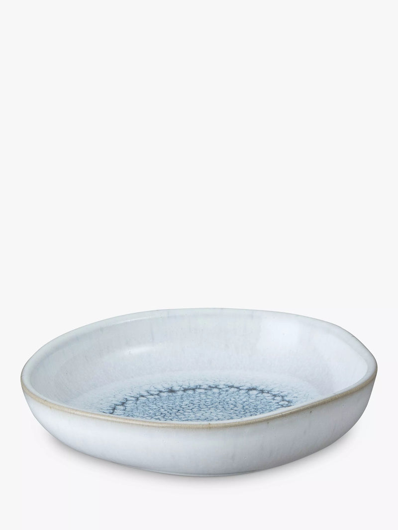 Denby stoneware dish Kiln Blue 13cm, UK version