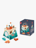 Janod Dino Multi-Activity Volcano Wooden Toy, imported from the UK
