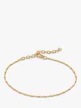 John Lewis Monica Vinader Gold Station Chain Bracelet- Buy online at McGrocer