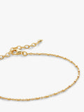 Monica Vinader gold station chain bracelet, imported from the UK