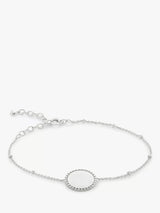 John Lewis Monica Vinader Deia Beaded Bracelet, Silver- Buy online at McGrocer