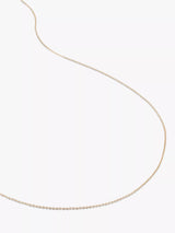 John Lewis Monica Vinader Super Fine Gold Chain Necklace 46cm- Buy online at McGrocer