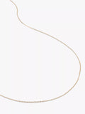 Monica Vinader super fine chain necklace gold 46cm - British product