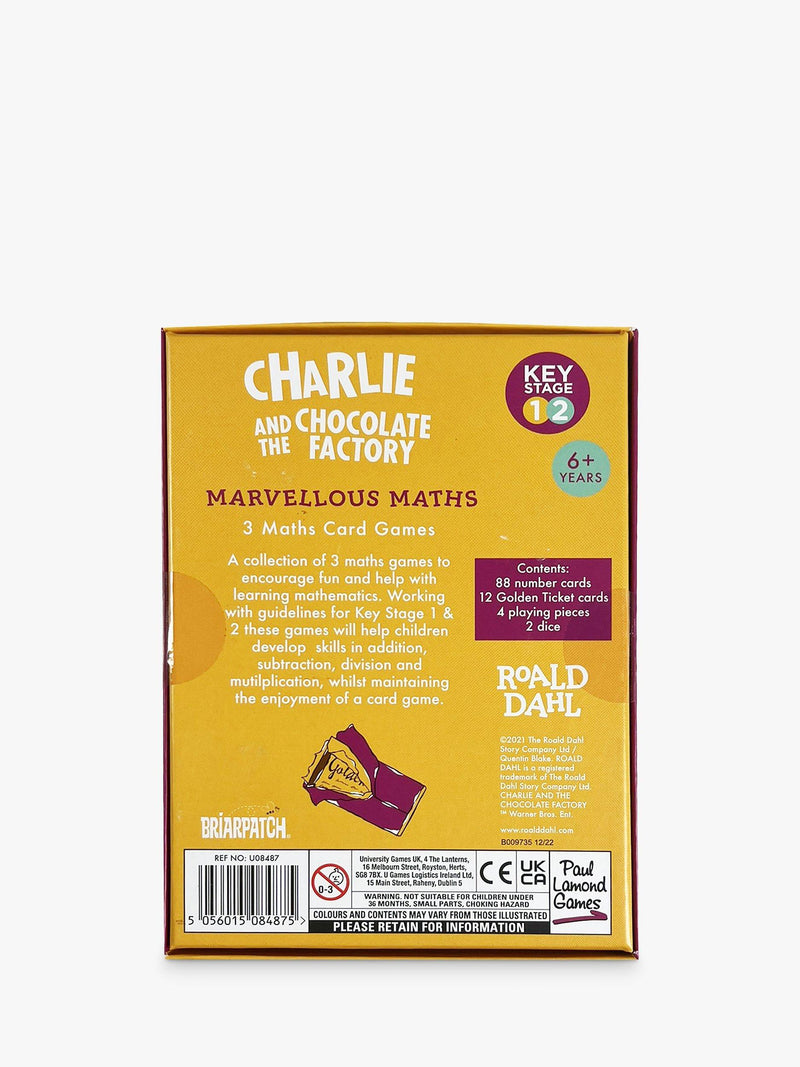 Roald Dahl Charlie and the Chocolate Factory card game (British brand)