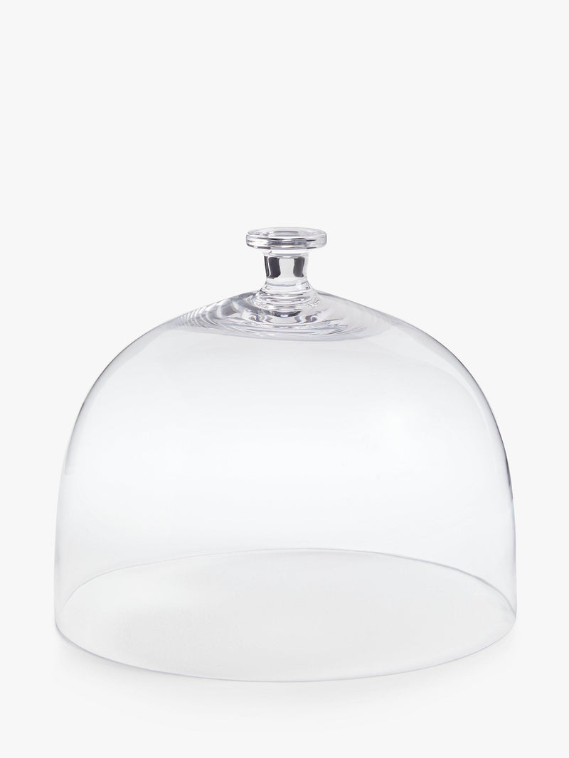 John Lewis clear glass serve dome 27.8cm, UK version