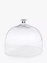 John Lewis John Lewis Clear Glass Serve Dome Food Cover 27.8cm- Buy online at McGrocer
