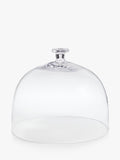 John Lewis clear glass serve dome 27.8cm, UK version