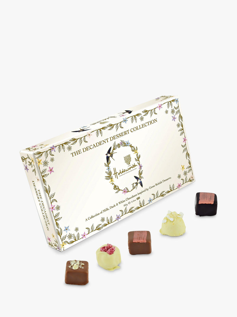 Holdsworth Exclusive Dessert Collection assorted chocolate box 185g, UK version