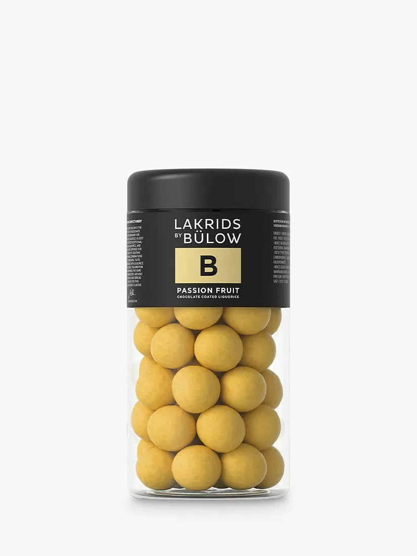 LAKRIDS BY BÜLOW Passion Fruit Chocolate Coated Liquorice, 295g - McGrocer