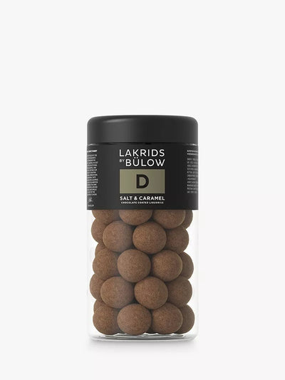 John Lewis LAKRIDS BY BÜLOW Salt & Caramel Chocolate Coated Liquorice Sweet 295g- Buy online at McGrocer