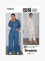 John Lewis Simplicity Misses' Jumpsuits Sewing Pattern S9822- Buy online at McGrocer