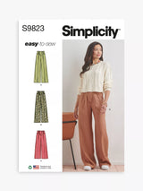 John Lewis Simplicity Misses' Pants Sewing Pattern- Buy online at McGrocer