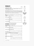 Simplicity sewing pattern S9841 for girls costumes imported from the UK