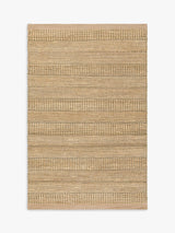 John Lewis John Lewis Jute Hand Woven Rug Stripe 300 x 200cm- Buy online at McGrocer