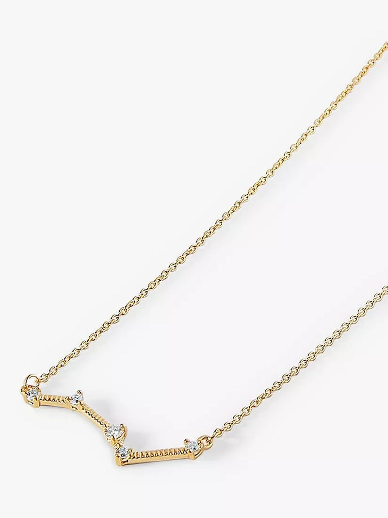 Edge of Ember constellation diamond necklace 40.5cm - British product