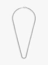 John Lewis BARTLETT LONDON Men's Spiga Chain Necklace 50cm- Buy online at McGrocer