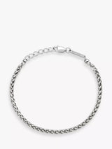 John Lewis BARTLETT LONDON Men's Spiga Chain Bracelet- Buy online at McGrocer