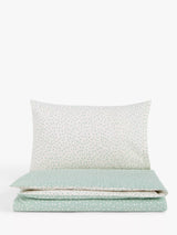 John Lewis John Lewis Spots Reversible Toddler Pure Cotton Duvet Cover & Pillowcase Set- Buy online at McGrocer