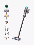 Dyson V15 Detect Total Clean cordless vacuum cleaner in nickel and black - British product
