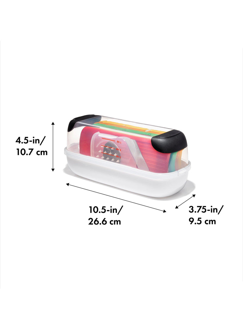 OXO 3-in-1 spiralizer grater slicer set, UK version